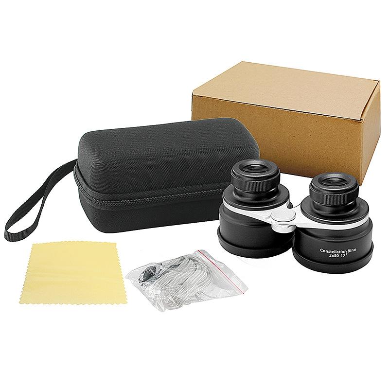 3x50 Hd Binoculars for Stargazing - Portable Telescope