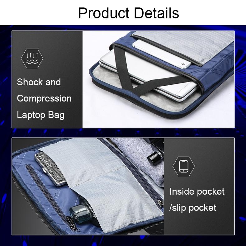 Waterproof Laptop Backpack with Usb Port - Outdoor Expansion