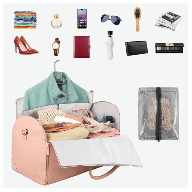 Portable Fitness and Outdoor Storage Bag - Pink