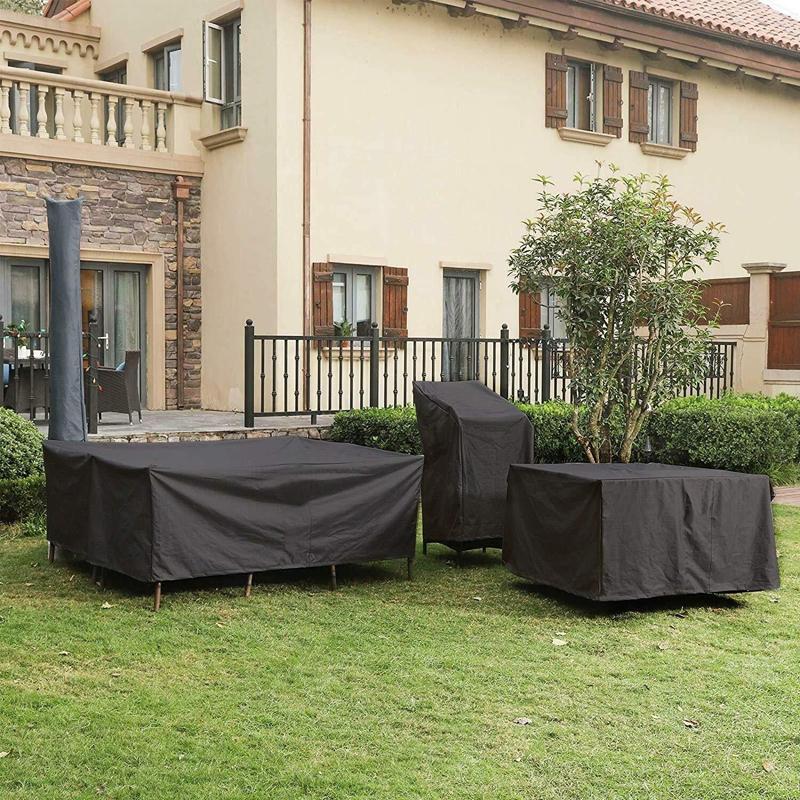 Waterproof Outdoor Furniture Cover for Table and Chairs - 180x150x80cm