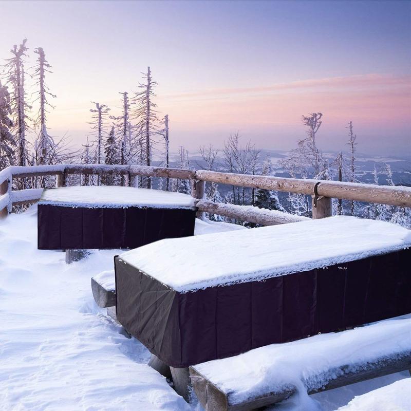 Waterproof Outdoor Furniture Cover for Table and Chairs - 180x150x80cm
