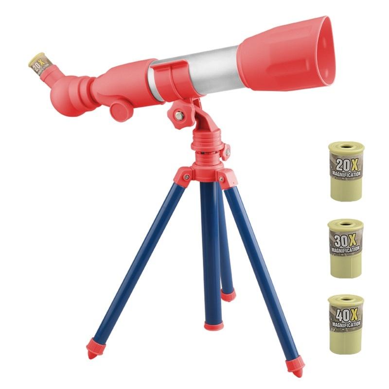 High-definition Children's Telescope for Science Education - B Model Blue