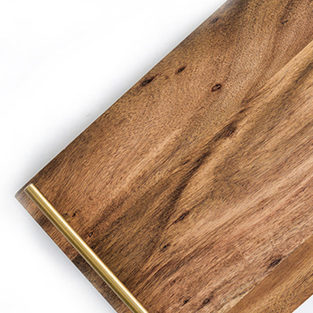 SOGA 36cm Brown Rectangle Wooden Acacia Food Serving Tray Charcuterie Board Centerpiece