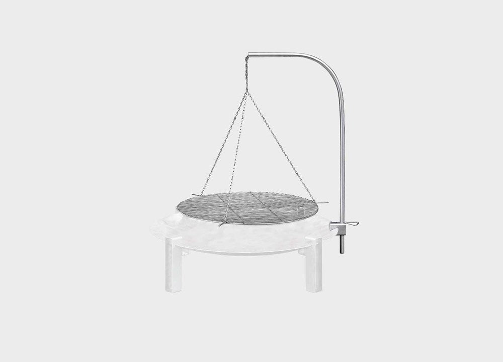 Alfred Riess — Fire Pit Grill Grates Hanging · Large (for Stromboli) — image 1