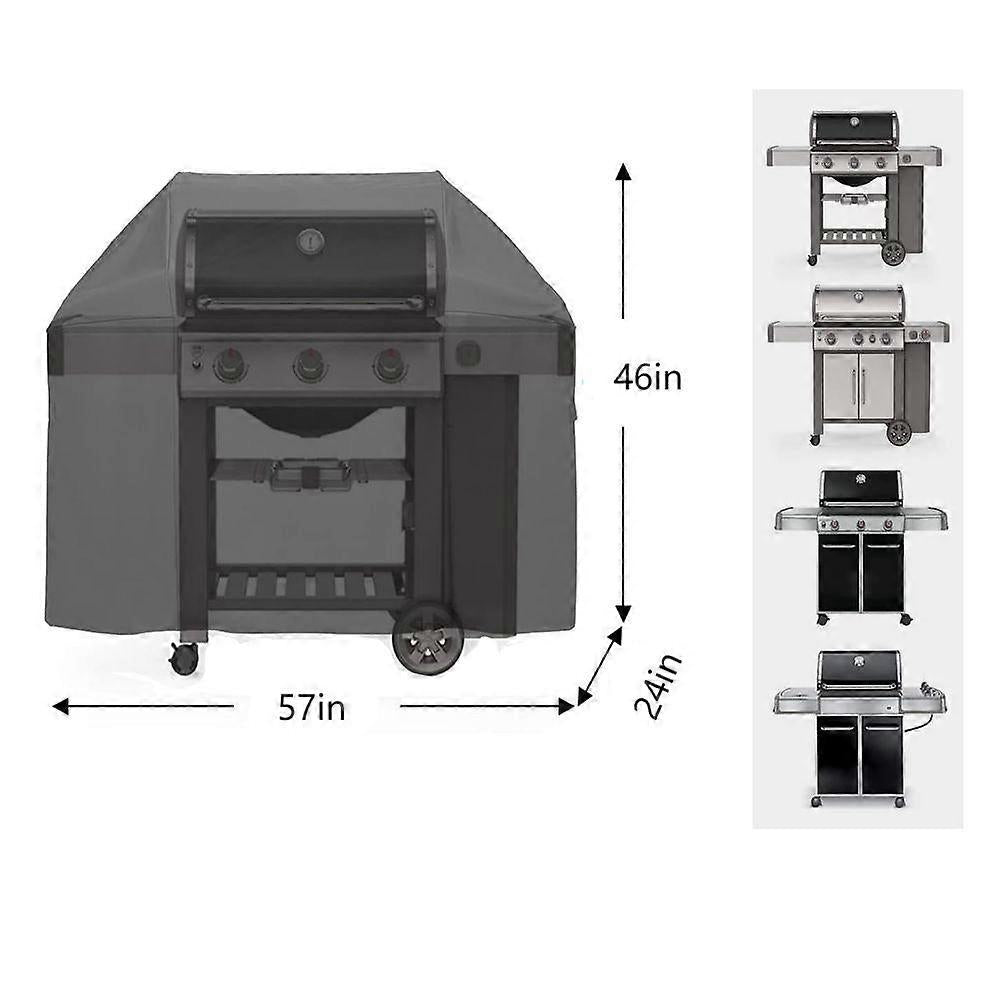 Grill Cover Compatible With Weber Genesis II/300 Series - 145cm Waterproof