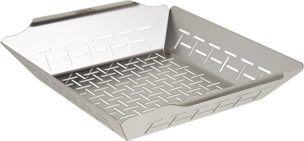 Professional Grill Basket - High-Quality Baking Trays - Barbecue Pans - BBQ Grill Basket