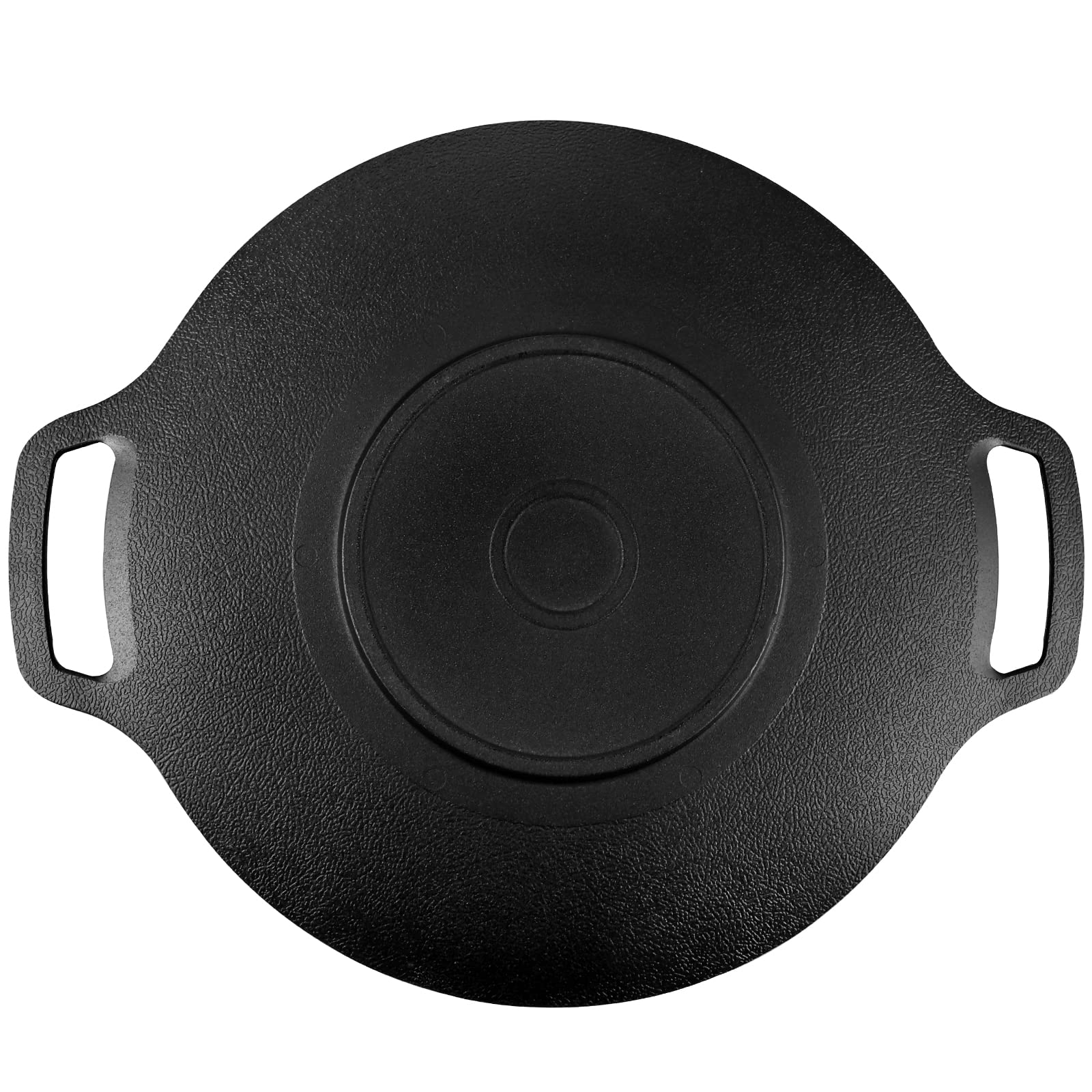 Korean Grill Pan Nonstick 6 Layer 40cm Round BBQ Griddle Indoor Or Outdoor Cooking