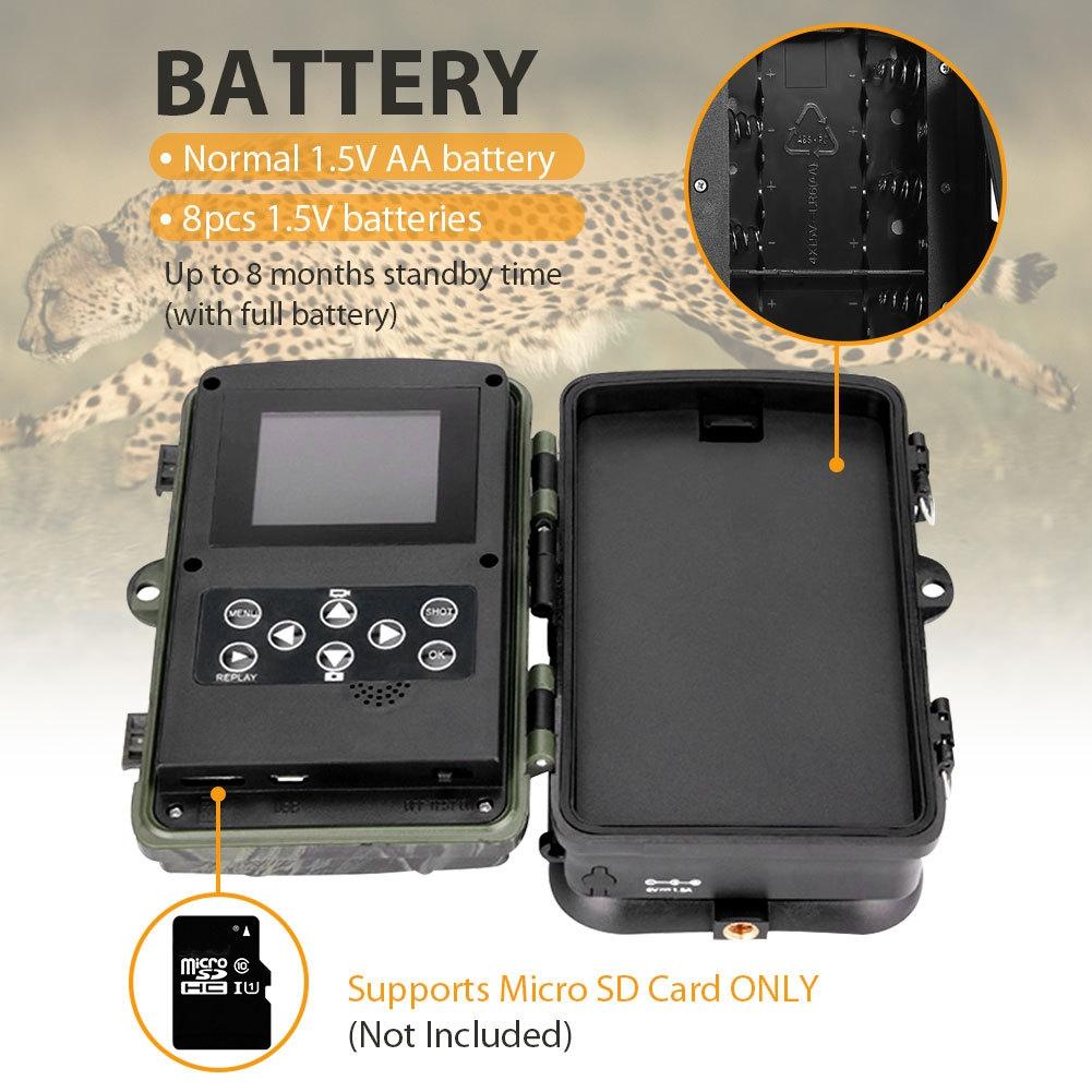 24mp 2.7k Outdoor Track Camera for Infrastructure Monitoring and Hound Tracking
