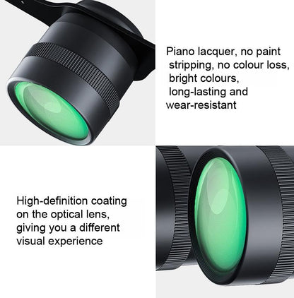 10x Hd Adjustable Focus Fishing Binoculars with Red Polarized Lens