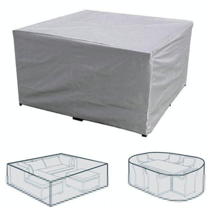 Waterproof Outdoor Table & Chair Cover - 220x220x85cm