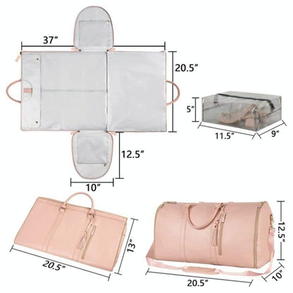 Portable Fitness and Outdoor Storage Bag - Pink