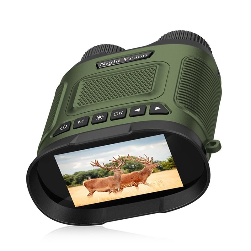 3 Digital Night Vision Binoculars with 3 Ips Screen - Black