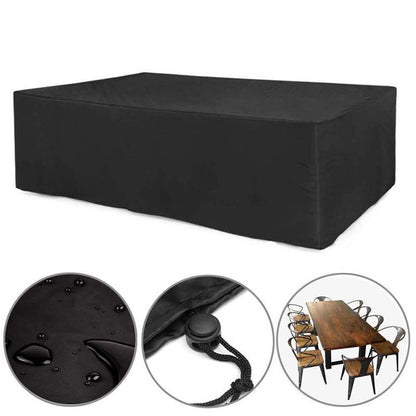 Waterproof Outdoor Furniture Cover for Garden Table and Chairs - 315x160x74cm
