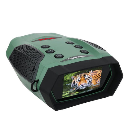 3 Tft Screen Binoculars with 4k Infrared Night Vision - Gd903 - Green