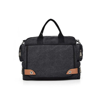 Waterproof Outdoor Laptop Bag Single Shoulder - Coffee