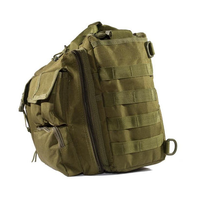 Waterproof Outdoor Messenger Bag For Sports & Cycling - Army Green