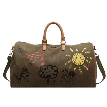 Travel Crossbody Bag - Perfect for Outdoors - Green